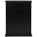 Sumerlin Black 6 Drawer Chest