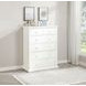Sumerlin White 6 Drawer Chest