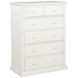 Sumerlin White 6 Drawer Chest