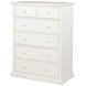 Sumerlin White 6 Drawer Chest