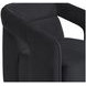 Llorente Abbington Black Swivel Upholstered Lounge Chair