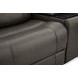 Spencer Lambert Granite Leather 6 Piece Modular Power Reclining Sectional with USB Charging