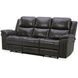 Spencer Lambert Granite Leather 89" Power Reclining Sofa with USB Charging