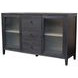 Oscar Black 2 Doors Sideboard