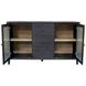 Oscar Black 2 Doors Sideboard