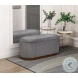 Nell Gray Lift Top Storage Bench