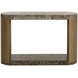 Gardiner Dark Emperador Outdoor Oval Console Table