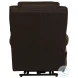 Muncy Walnut Chaise Power Lift Recliner with Dual Motor And Zero Gravity