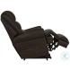 Muncy Walnut Chaise Power Lift Recliner with Dual Motor And Zero Gravity