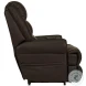Muncy Walnut Chaise Power Lift Recliner with Dual Motor And Zero Gravity