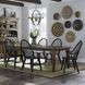 Hearthstone Tobacco Extendable Rectangular Leg Dining Table