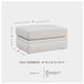 Maitelynn Chalk Ottoman