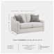 Maitelynn Chalk Loveseat