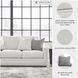 Maitelynn Chalk Sofa