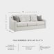 Maitelynn Chalk Sofa