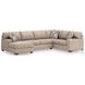 Seyler Lane Hemp 3 Piece Modular Sectional with LAF Chaise