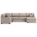 Seyler Lane Hemp 3 Piece Modular Sectional with RAF Chaise