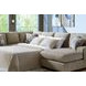 Seyler Lane Hemp 3 Piece Modular Double Chaise Sectional with Sleeper