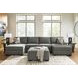 Revenna Greystone Oversized Accent Ottoman