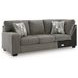 Revenna Greystone 3 Piece Modular Sleeper Sectional with RAF Chaise