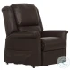 Elsie Chocolate Lay Flat Power Lift Recliner