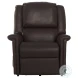 Elsie Chocolate Lay Flat Power Lift Recliner