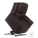 Elsie Chocolate Lay Flat Power Lift Recliner