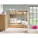 Todays Traditions Natural Hickory Twin Over Twin Bunk Bed