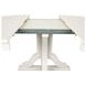 Silverwillow Egg Shell White 66" Extendable Oval Dining Table