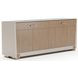 Counter Balance Cloud and Chocolate Koto 4 Door Sideboard
