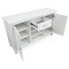 Harborwick White Dove 2 Door Server