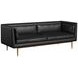Vitoria Bravo Black 81" Sofa