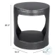 Nuuk Black Side Table