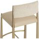 Baymont Napa Beige and Santa Cruz Oatmeal Upholstered Barstool
