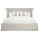 Beauty Sleep Woodland Gray King Upholstered Panel Bed