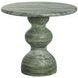 Raul Sage 34" Round Concrete Top Outdoor Bistro Table
