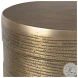 Karsyn Antique Brass Accent Table