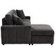 Pastrana Charcoal Gray 2 Piece Modular Sleeper Sectional