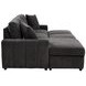 Pastrana Charcoal Gray 2 Piece Modular Sleeper Sectional