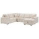 Devonshire Camel Sleeper Sectional with Storage Chaise