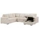 Devonshire Camel Sleeper Sectional with Storage Chaise