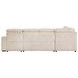 Devonshire Camel Sleeper Sectional with Storage Chaise