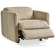Sierra Beige Leather Power Motion Chair