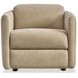 Sierra Beige Leather Power Motion Chair