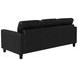 Scotland Black 81" Sofa