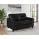 Scotland Black 58" Loveseat