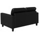 Scotland Black 58" Loveseat