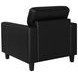 Scotland Black Upholstered Lounge Chair