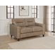 Scotland Brown 58" Loveseat