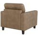 Scotland Brown Upholstered Lounge Chair